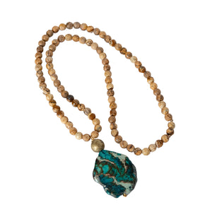 Necklace Turquoise Color