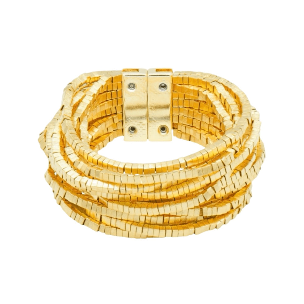 Gold Multi-Layered Bracelet