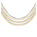 Gold + Rhodium Multi-Layered Necklace