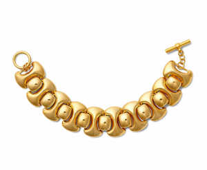 
            
                Load image into Gallery viewer, Gold Toggle Bracelet
            
        