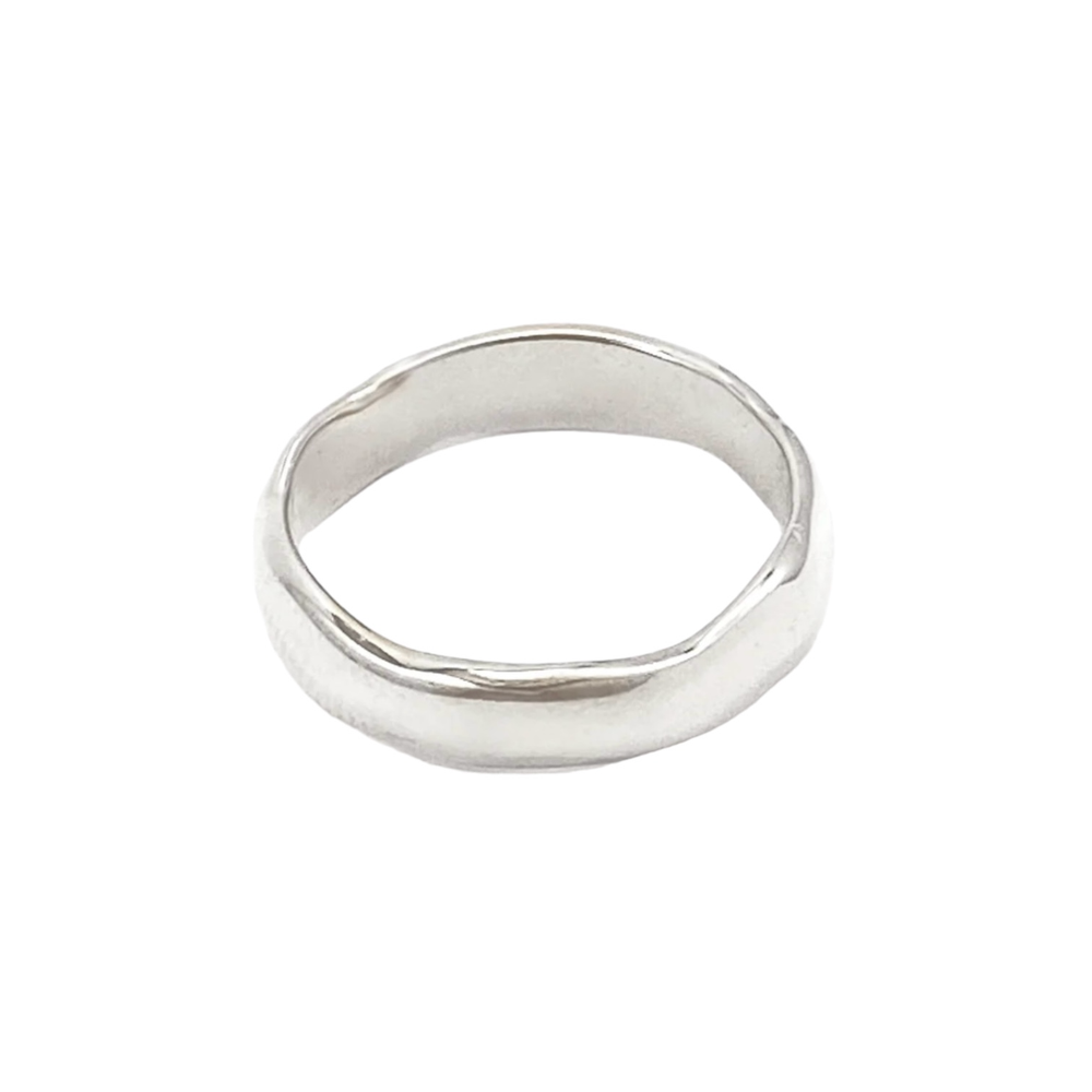 Silver Stackable Band Ring