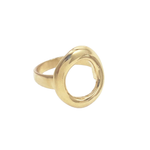 Gold Circular Ring