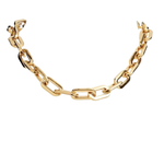 Gold Thick Gage Water Resistant Necklace