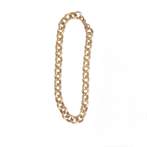 Gold Jumbo Rolo Necklace