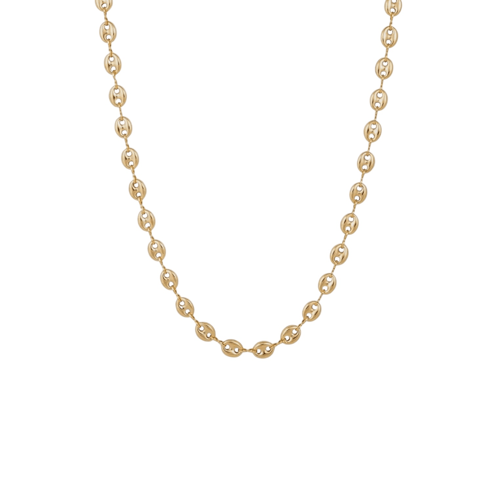 Gold Water Resistant Layering Chain Necklace - Sage Accessories
