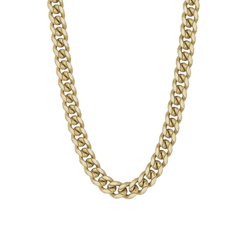 Gold Chunky Water Resistant Chain Necklace - Sage Accessories