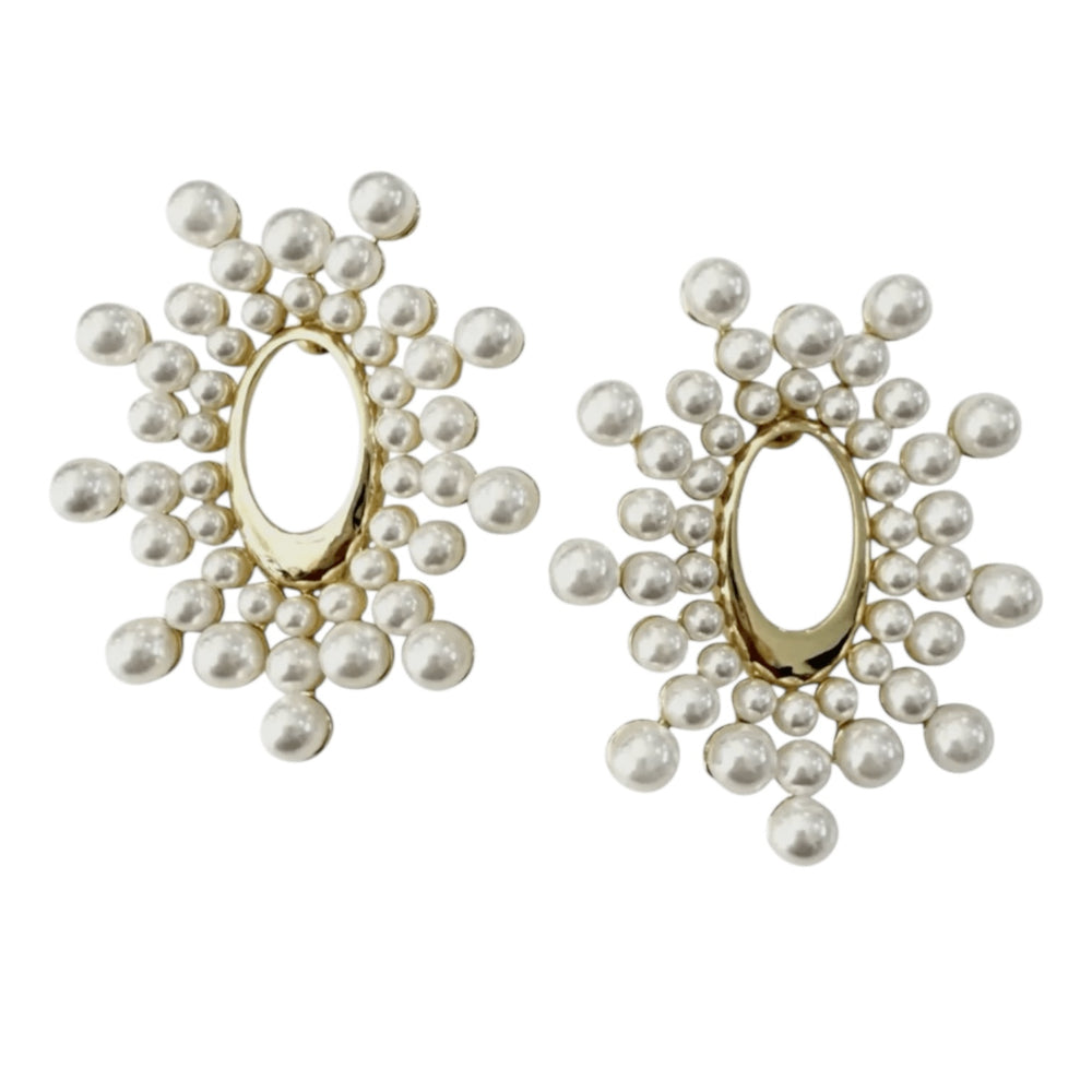 Classic Pearl Drop Earrings - Sage Accessories