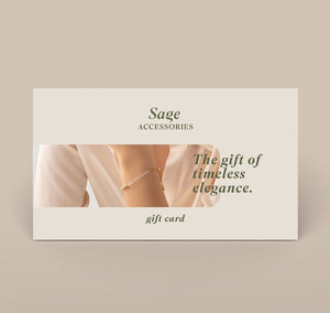 Sage Accessories Luxury Gift Card