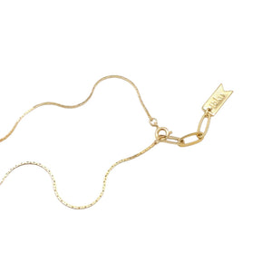 Gold Waterway Pendant Necklace